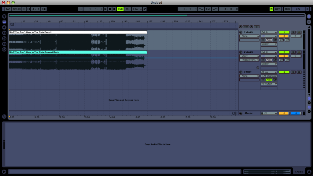 Ableton Live Reference Tracks