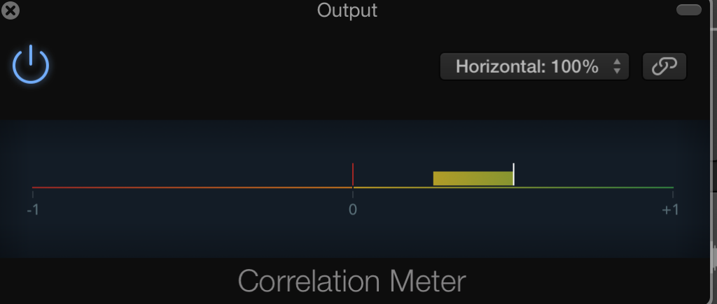 correlation meter