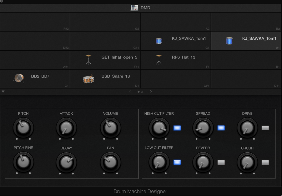 How to make a custom drum kit with Logic Pro X Drum Machine - Blog | Splice