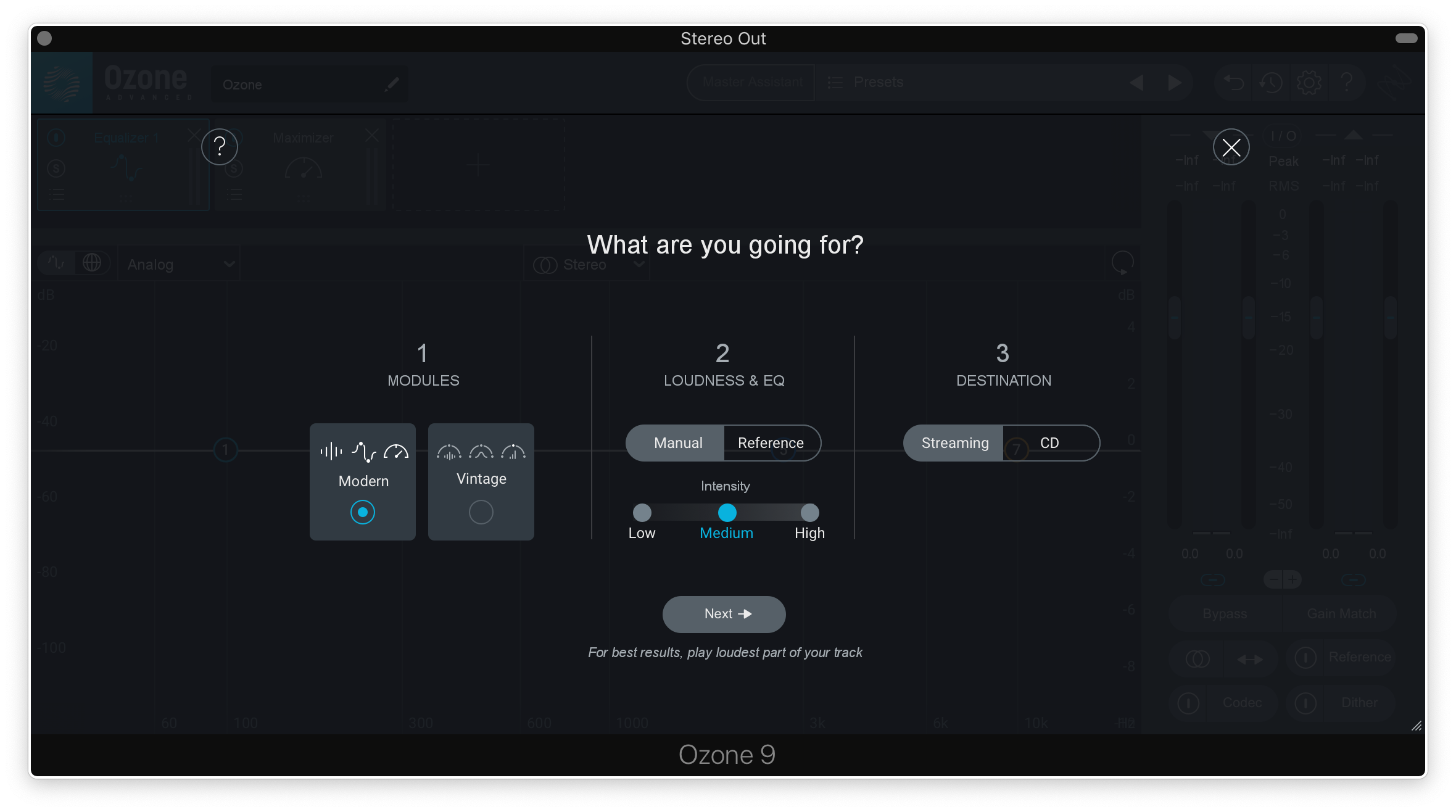 ozone 9 master rebalance