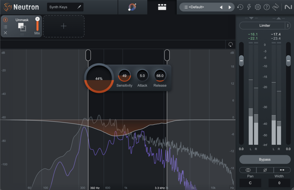 The Unmask module in Neutron 4.