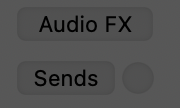 A step-by-step for setting up an audio bus in Logic Pro (1/3).