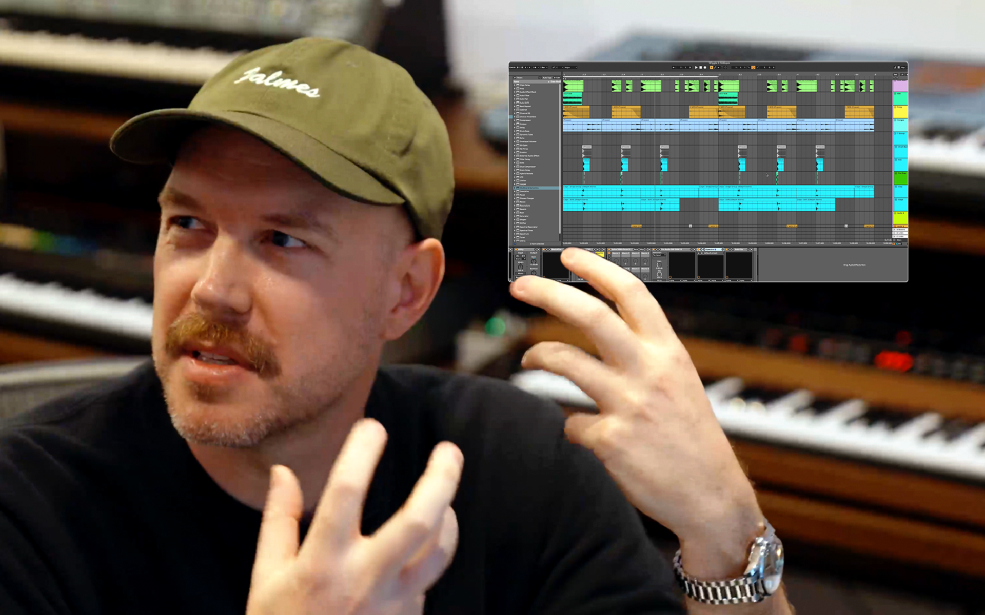 How Oliver crafts his signature drum loops