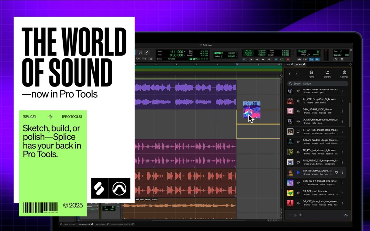 Splice x Pro Tools: Unlocking a new era of seamless creativity