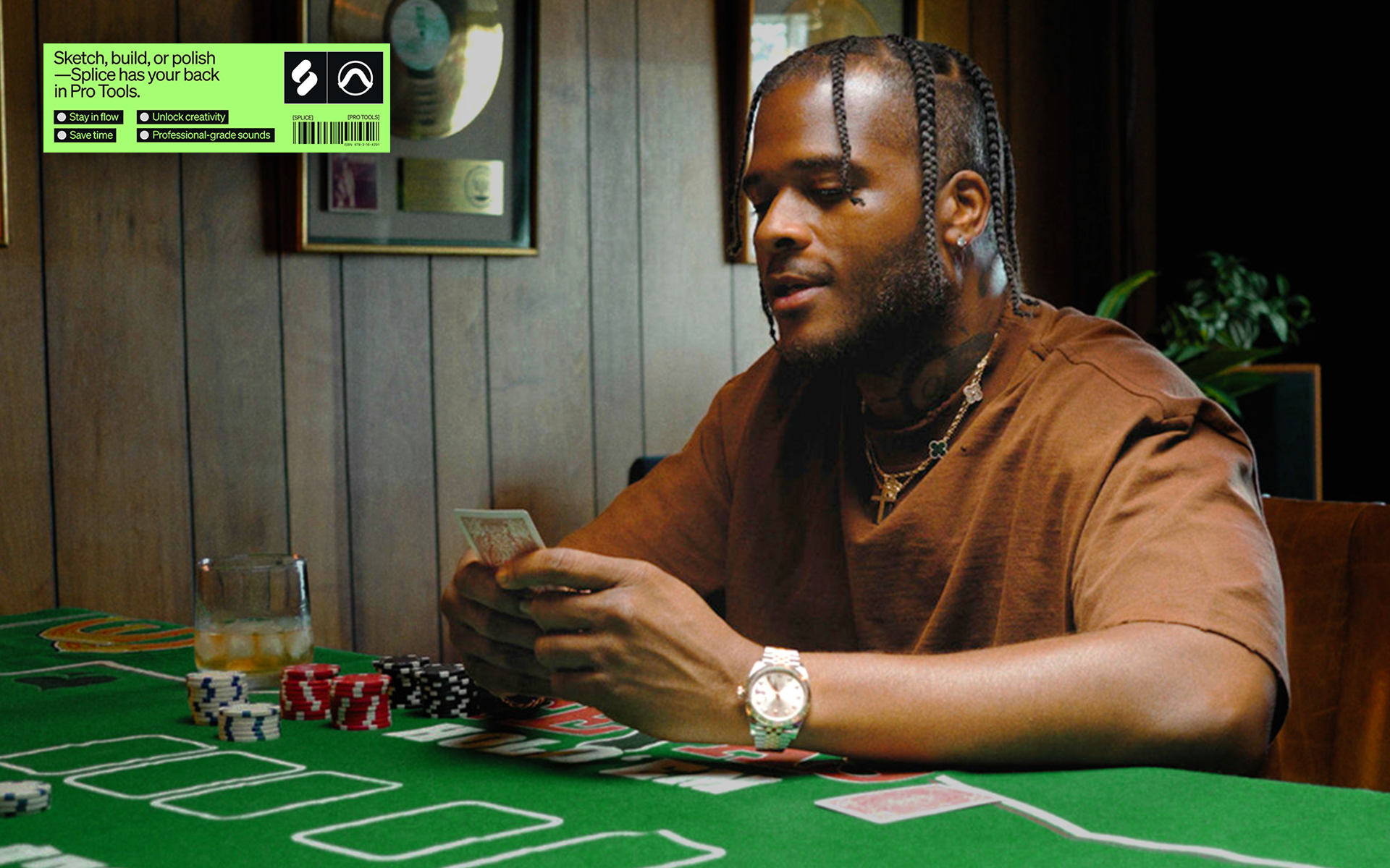 Killah B (Beyoncé, Ariana Grande) plays Texas Hold 'Em with samples