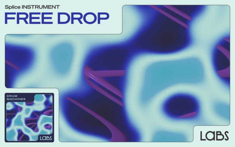 Get a free drum machine for Splice INSTRUMENT - Neonlightslasvegas