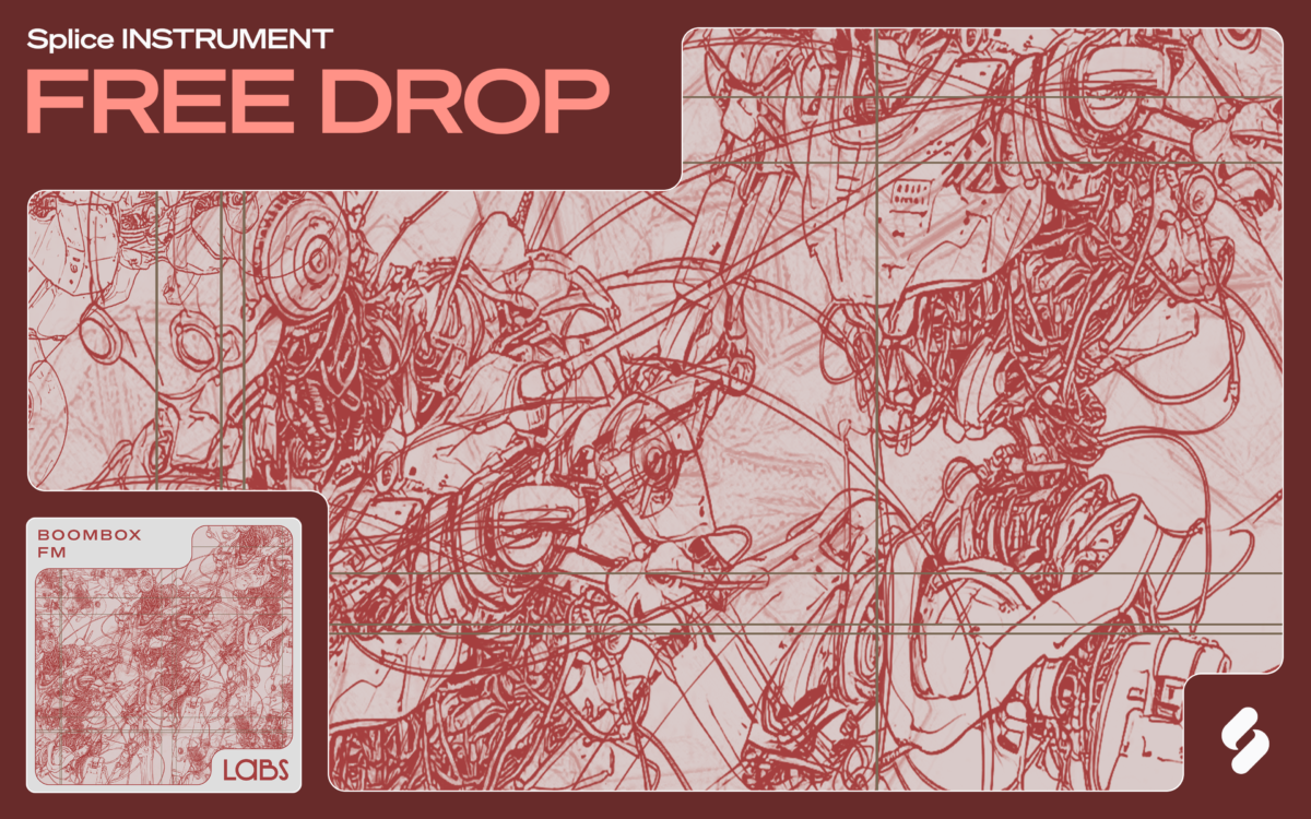 Get a distorted synth pad for Splice INSTRUMENT