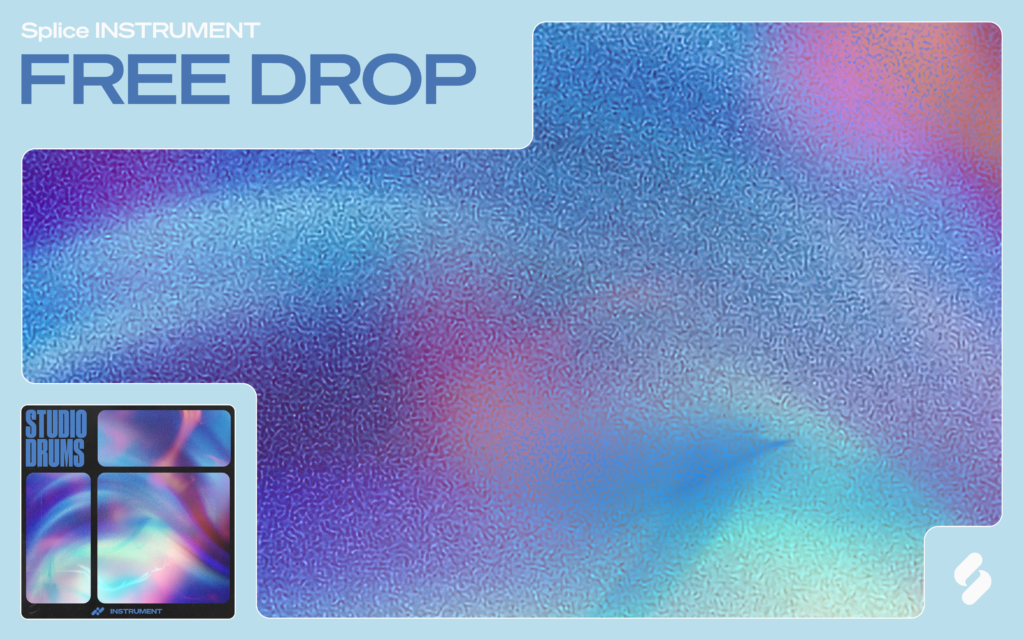 Get a free acoustic drum kit for Splice INSTRUMENT