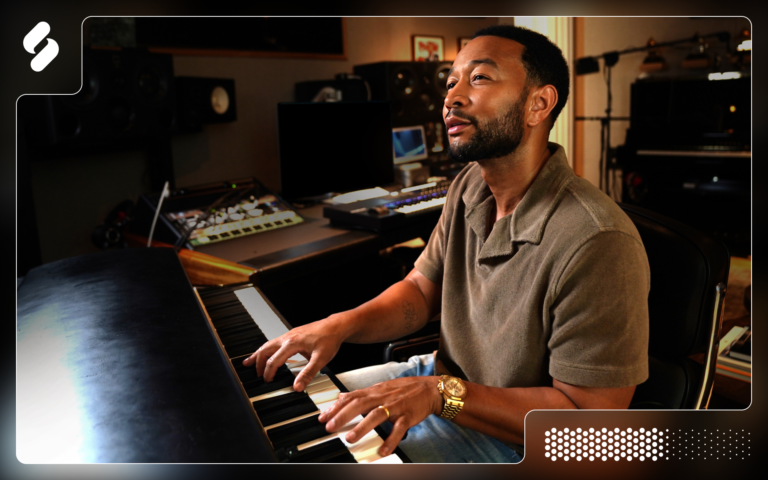 Play John Legend’s vintage electric piano